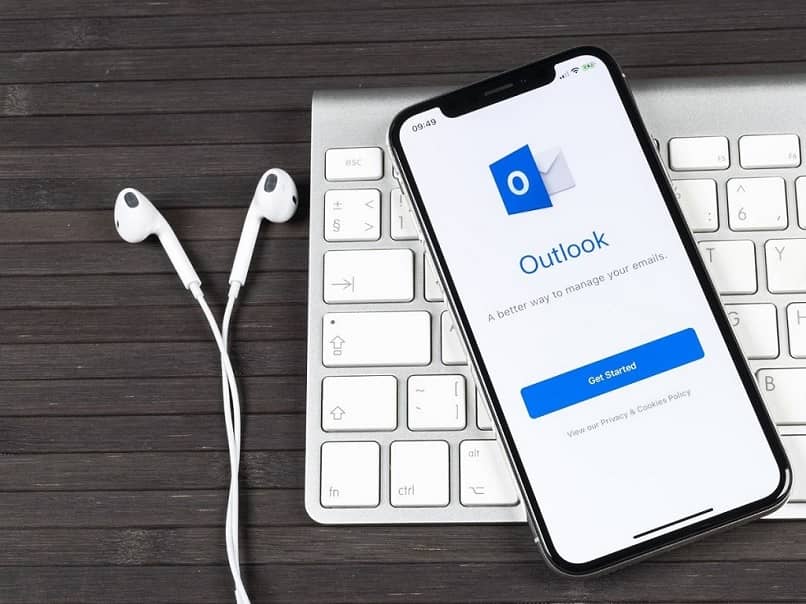 abrir outlook en telefono