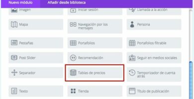 anadir tabla precios divi 13570
