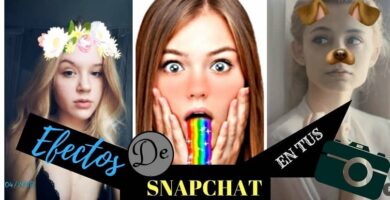 caras efectos snapchat