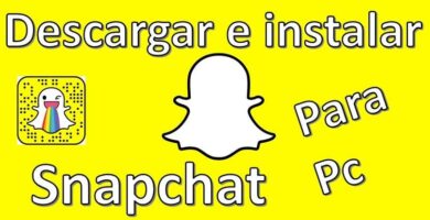 como instalar snapchat en pc