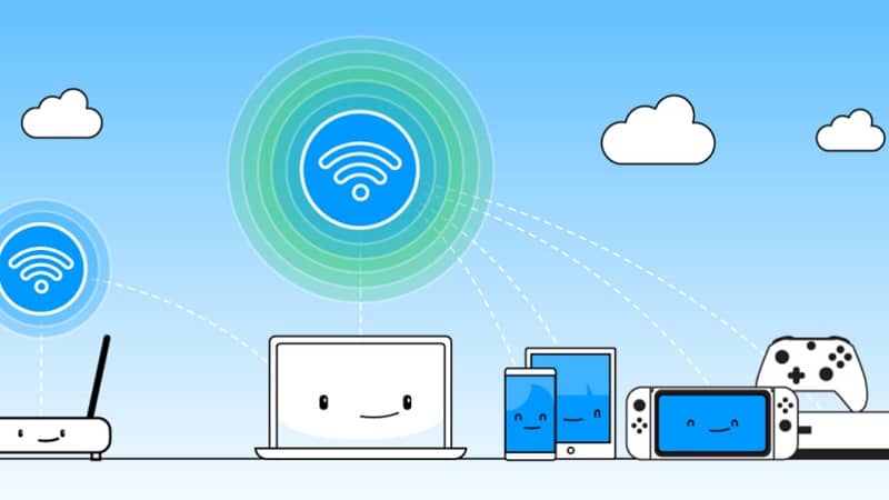 diferentes tipos dispositivos conectados funcionar Wifi