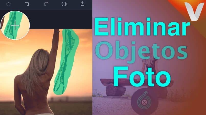 eliminar objetos fotos