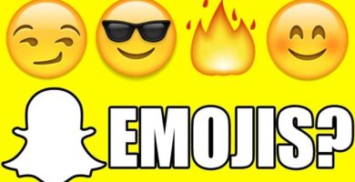 emojis o caritas en snapchat