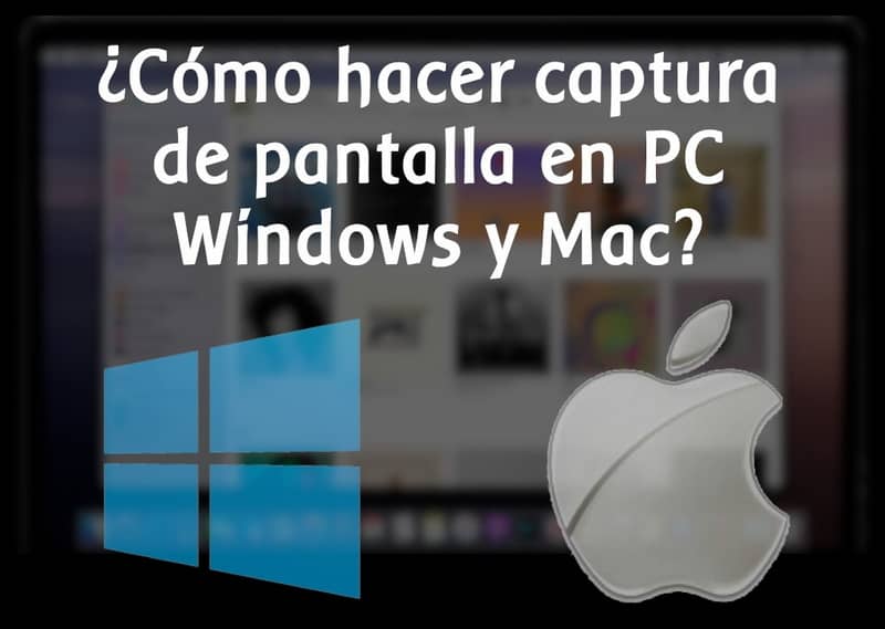 NÄYTTÖKUVAUS Windows PC: ssä ja MAC: ssä 1 hacer captura pantalla pc windows mac