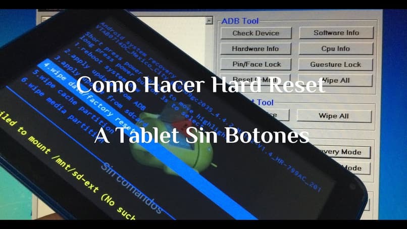 hacer hard reset tablet android 13748