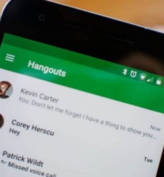 hangouts smartphone mensajeria