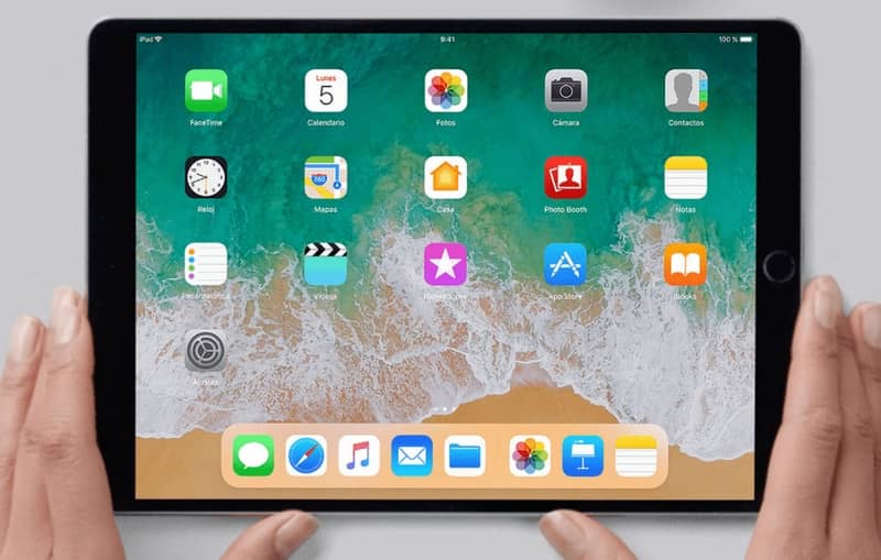 Kuinka korjata iPadin vihreän näytön ongelma 1 iPad manos