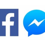icono logo facebook y facebook messenger