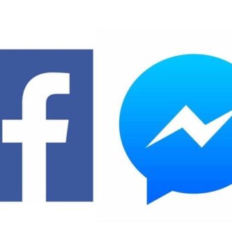 icono logo facebook y facebook messenger