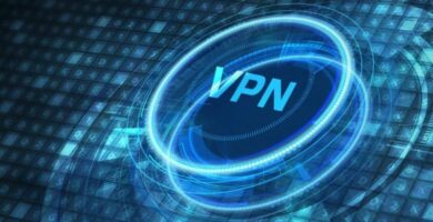 ilustracion de logo vpn