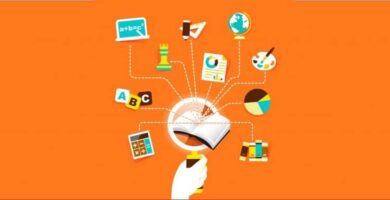 ilustracion de mano con lupa 1