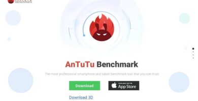 imagen antutu benchmar logo llamas vinitinto letras rojas negras iconos download appstore