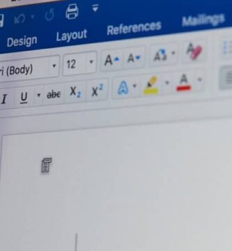 interfaz microsoft word
