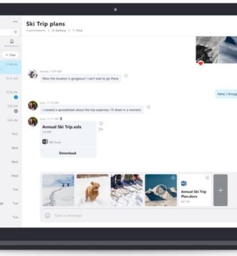 interfaz ordenadores programa skype