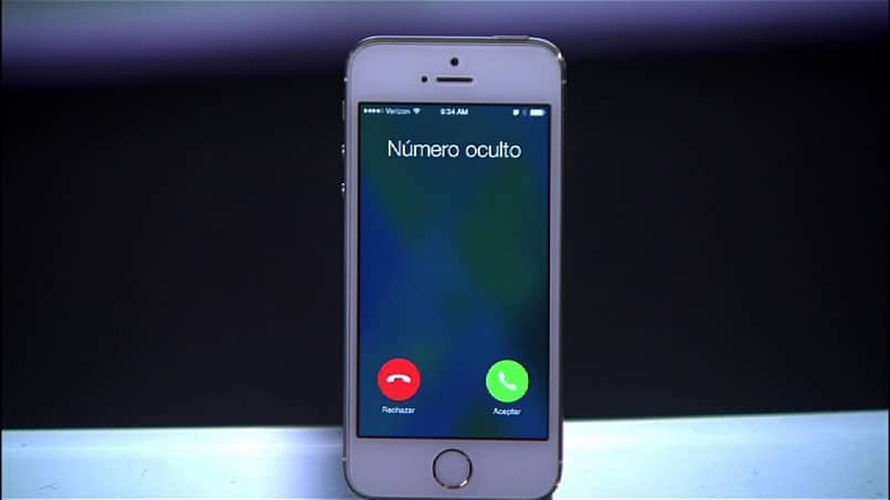 iphone numero oculto