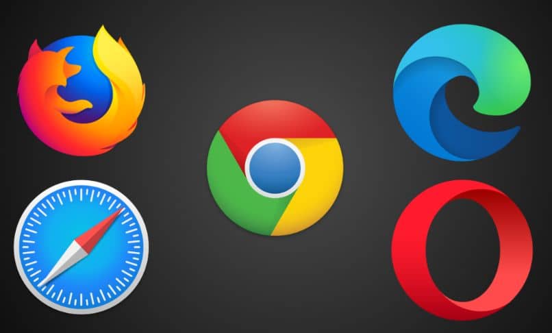 logo navegadores chrome firefox safari opera edge