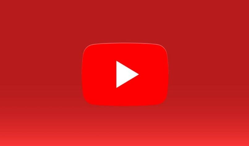 logo youtube fondo rojo