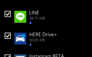 Siirrä sovelluksia SD-kortilta puhelimeen Windows Phone 8.1: ssä 3 move or uninstall apps