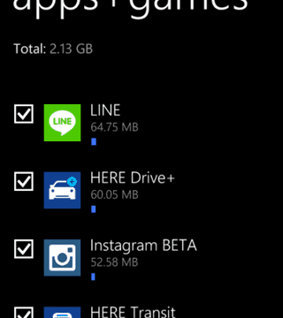 move or uninstall apps