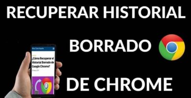 Kuinka voin palauttaa poistetun hakuhistorian Google Chromessa 5 movil icono chrome