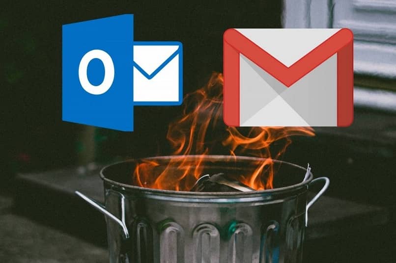 outlook y gmail