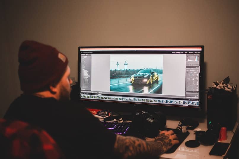 Kuinka käyttää, avata tai muokata PSD-mockup-tiedostoja Photopean avulla - vaihe vaiheelta 1 persona editando foto 10835