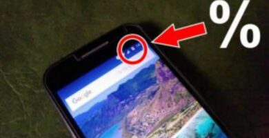 Kuinka asettaa tai aktivoida akun prosenttiosuus Android Mobilen tilarivillä (esimerkki) 9 porcentaje bateria Android
