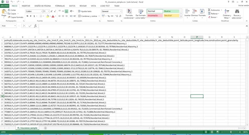 programa excel inventario