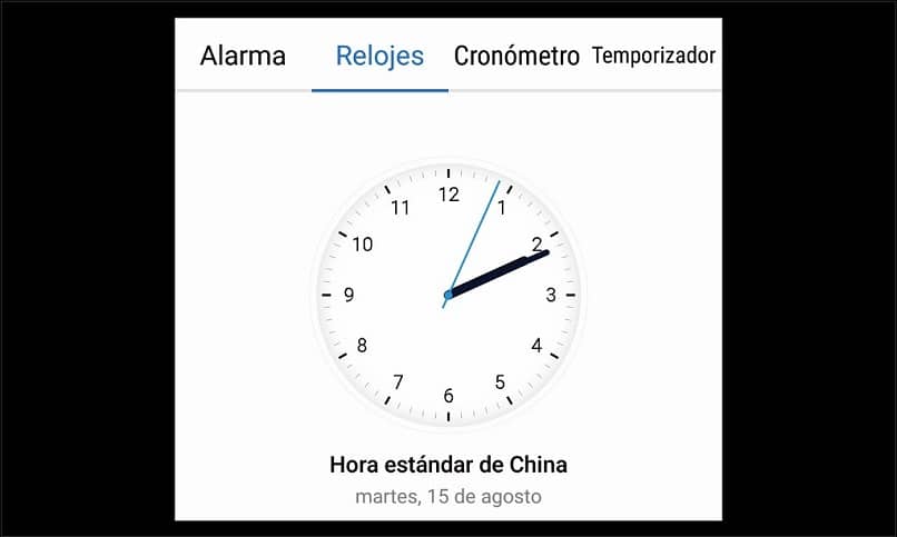 reloj celular