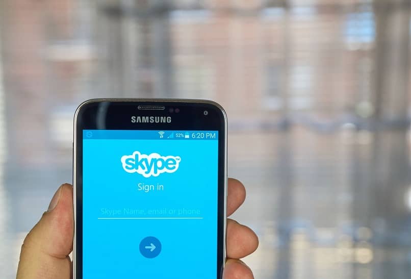 skype aplicacion smartphone