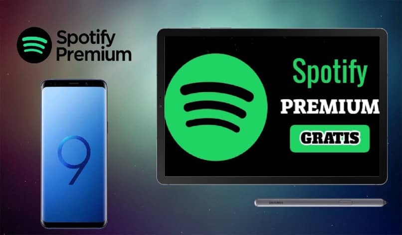 spotify premium celular laptop