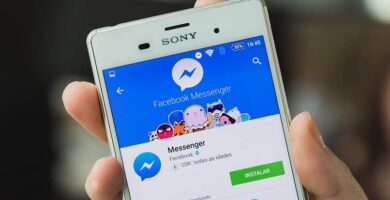 tienda aplicaciones facebook messenger telefono mano