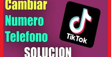 tiktok cambiar numero