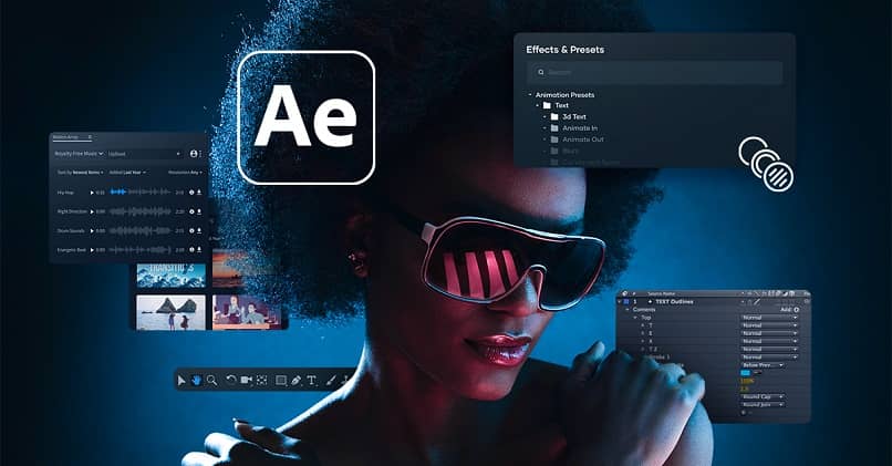 todas funcionalidades efectos puede crear programa after effects adobe 13277