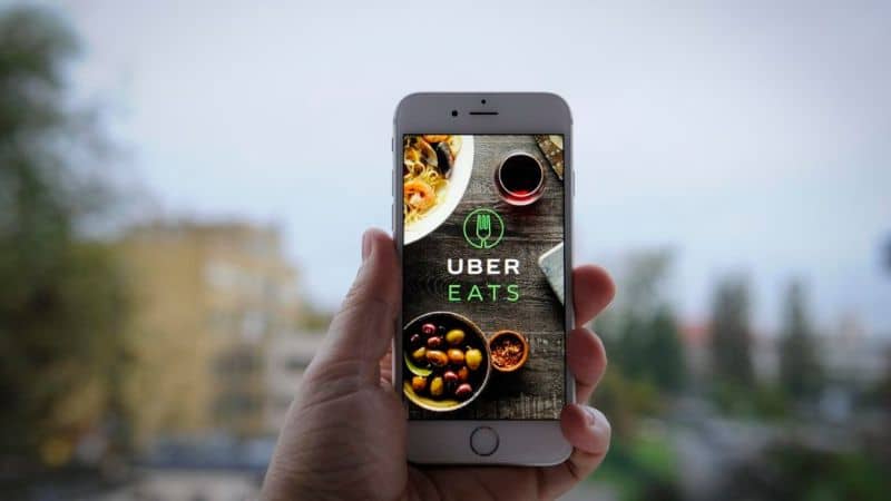 uber pedir comida