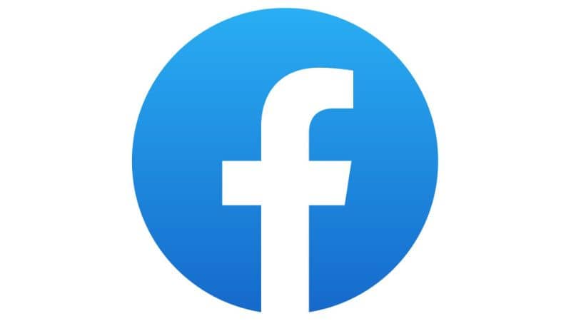 facebook-logo valkoinen tausta