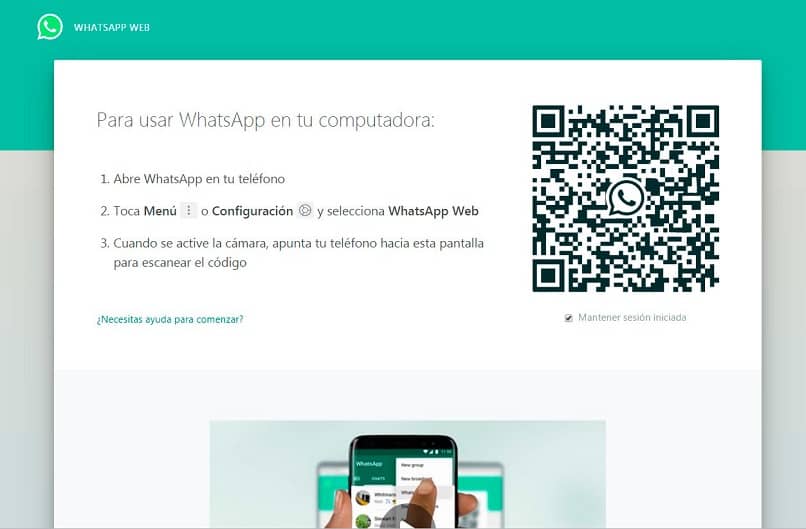 whatsapp web qr -koodi