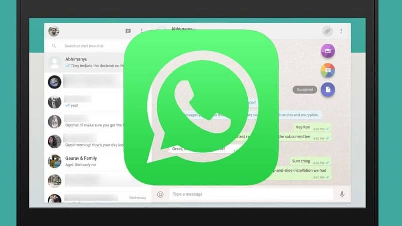 vastaamalla WhatsApp-verkon viesteihin