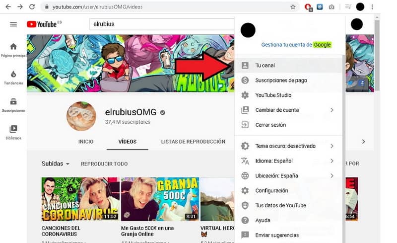 YouTube-videon otsikko