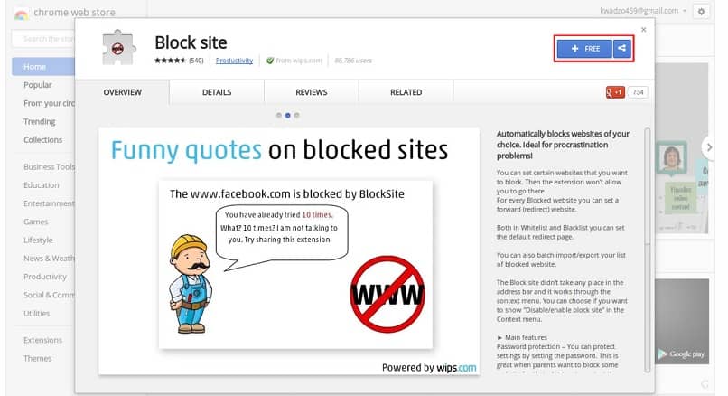 google http -sivun esto