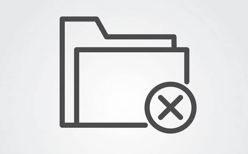 Tyhjä kansio minimalistisella ulkoasulla