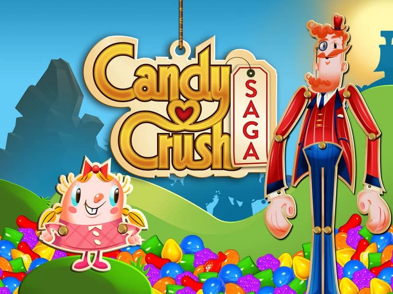 Candy Crush -aloitusnäyttö