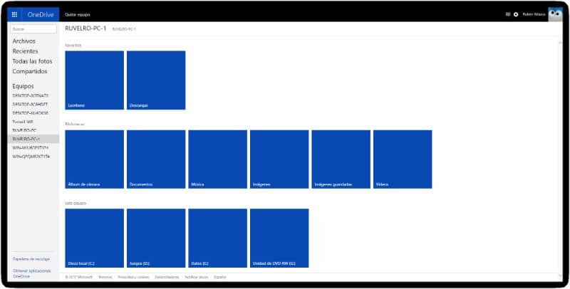 kaapata tiedostoja Etätyöpöytä OneDrive