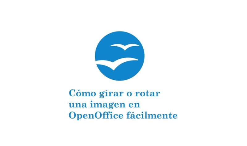kuvan kääntäminen OppenOffice-sovelluksessa ja logon väri sinivalkoisella taustalla