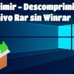 Comprimir descomprimir archivos Rar sin Winrar