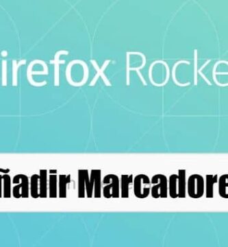 Firefox Rocket anadir marcadores