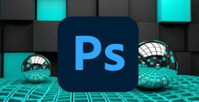 Fondo Photoshop bolas grises