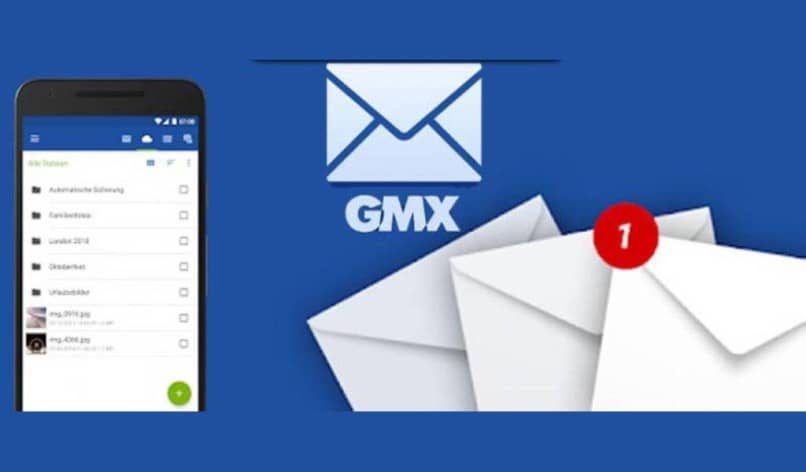GMX Mail en Telefono