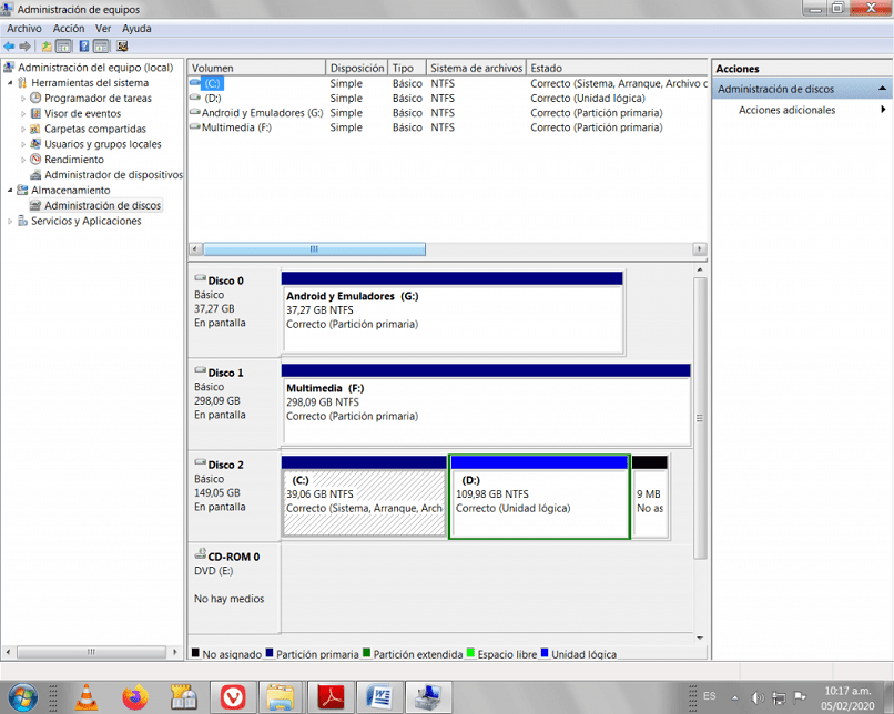 pc disk manager -vaihtoehdot