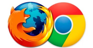 Logos Mozilla y Chrome